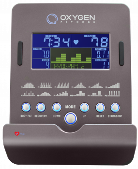 Эллиптический эргометр Oxygen GX-65FD HRC+