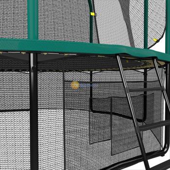 Батут UNIX line SUPREME GAME 12 ft (green)