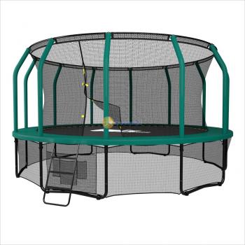 Батут UNIX line SUPREME GAME 14 ft (green)