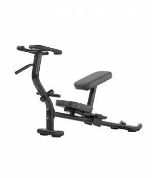 BRONZE GYM H-033 Скамья для растяжки (ЧЕРНЫЙ)