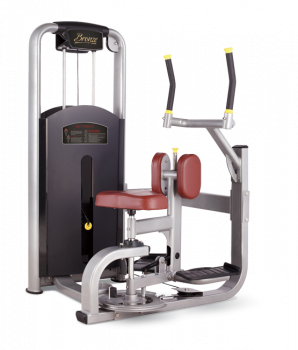 BRONZE GYM MV-011 Торс-машина (КОРИЧНЕВЫЙ)