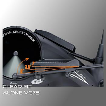 Эллиптический тренажер - эргометр Clear Fit Alone VG75 Aero