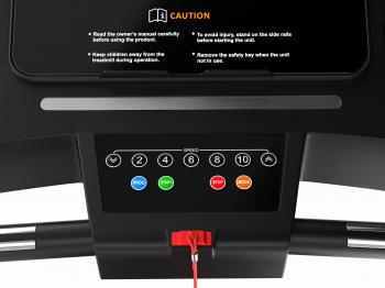 Беговая дорожка UNIXFIT ST-630R Black коврик в подарок