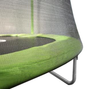 Батут ARLAND 10FT с внешней страховочной сеткой и лестницей (Light green)