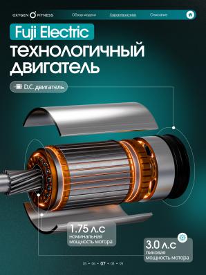 Беговая дорожка для дома OXYGEN FITNESS STRIDE B