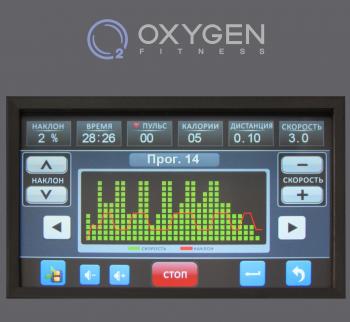 Беговая дорожка Oxygen Plasma III LC TFT HRС
